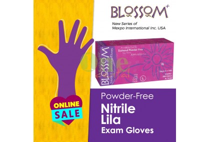 Nitrile Lila Glove, Blossom Plus 